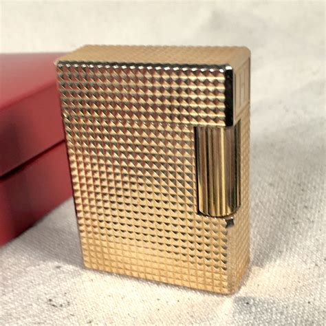 vintage gold filled dupont lighters.